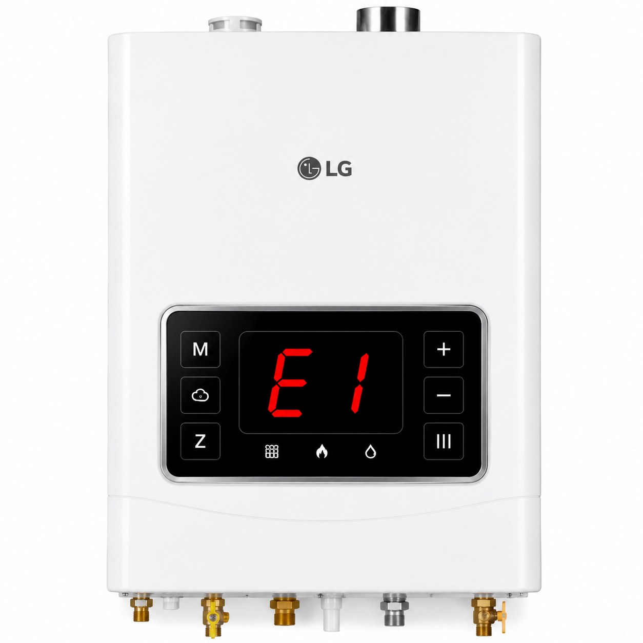 ارور E1 پکیج ال جی